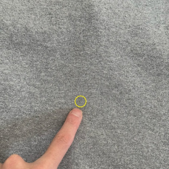 Chrome Hearts Triple Cross Paper Jam Mock Neck Grey Sweatshirt, Size XL - Picture 14 of 16